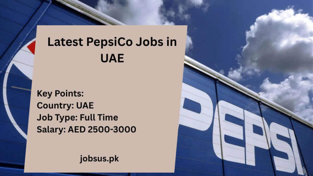 Latest Latest PepsiCo Jobs in UAE