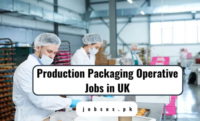 Production Packaging Operative Jobs in UK